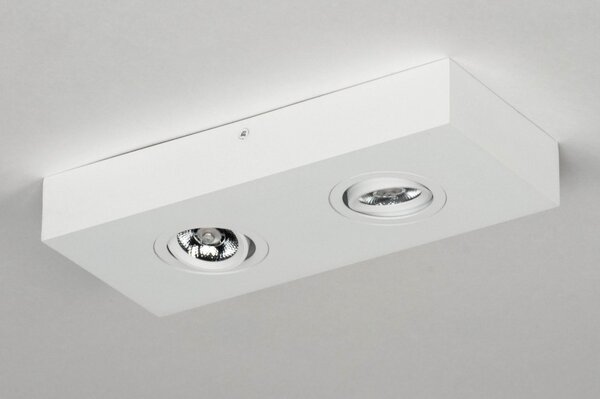 Stropní LED svítidlo Spot Quality Quadra 2 White (LMD)