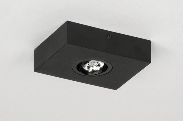 Stropní LED svítidlo Spot Quality Quadra 1 Black (LMD)
