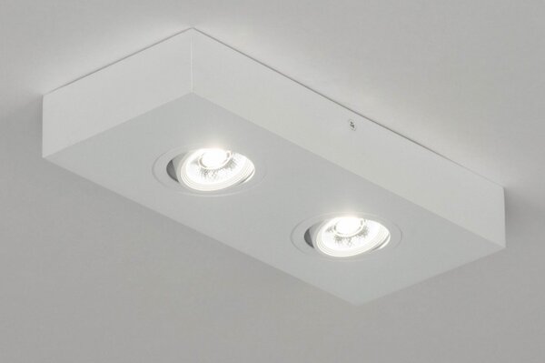 Stropní LED svítidlo Spot Quality Quadra 2 White (LMD)
