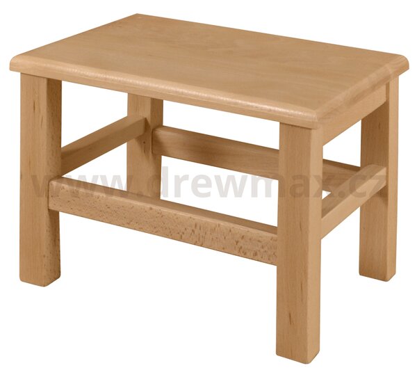 Drewmax KT254 - Dřevěná stolička v.26cm - Buk
