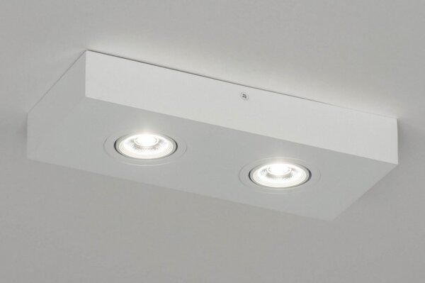 Stropní LED svítidlo Spot Quality Quadra 2 White (LMD)