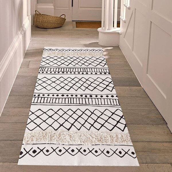 Tutumi Vzorovaný koberec BOHO 160x50 béžový
