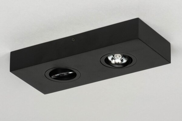 Stropní LED svítidlo Spot Quality Quadra 2 Black (LMD)