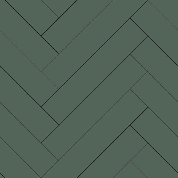 Tmavě zelená vliesová tapeta s parketovým vzorem 139222, Art Deco, Esta