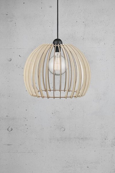 Nordlux Dřevěný závěsný lustr Chino pro žárovku E27 ø40cm 84843014