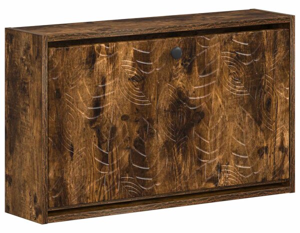 Nástěnná skříň na boty DELFT 71 x 17 x 43 cm Kompozitní dřevo