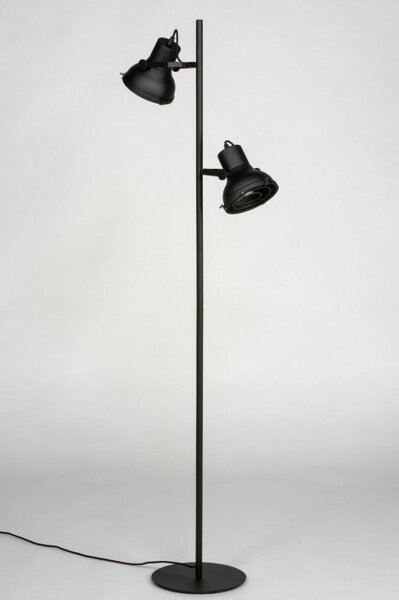 Stojací lampa Industry Manchester Nero (LMD)
