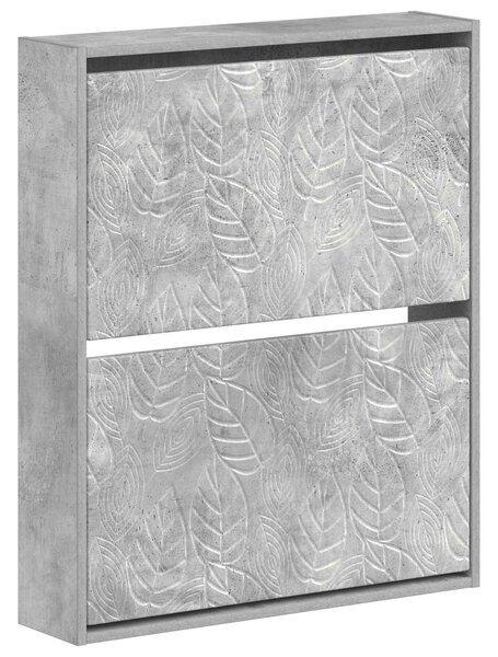 Nástěnná skříň na boty DELFT 71 x 17 x 86 cm Kompozitní dřevo
