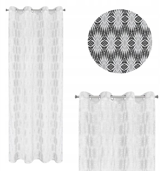 Klasická záclona polyester 140 cm x 250 cm