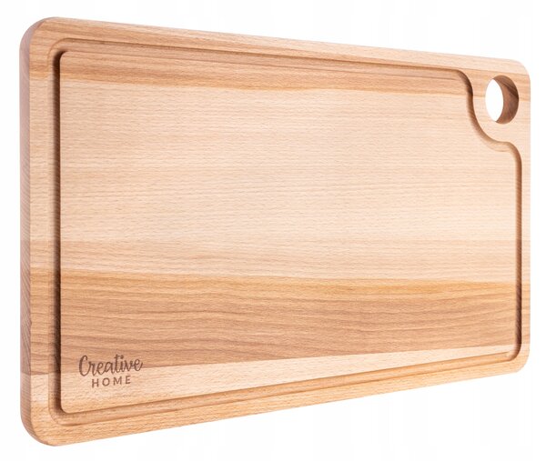 Krájecí deska Creative Home dřevěná 1 ks