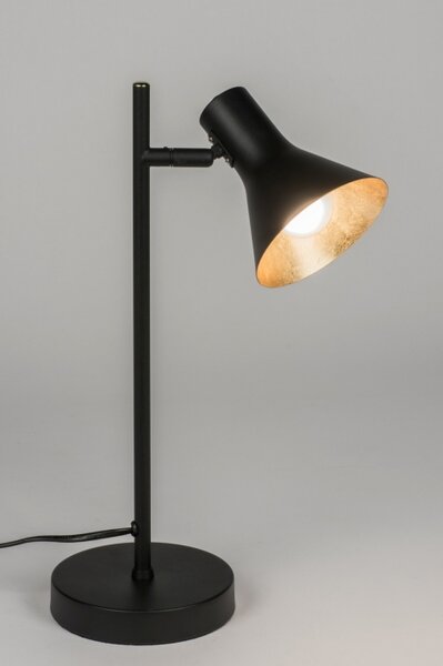 Stolní designová lampa Retro 60 Black and Gold (LMD)