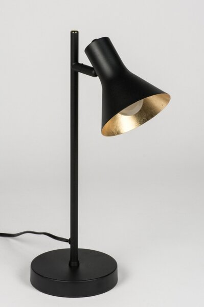 Stolní designová lampa Retro 60 Black and Gold (LMD)