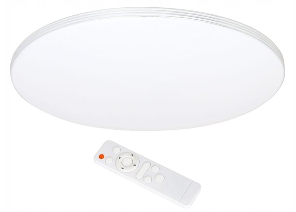 Stropní Svítidlo bílý kulatý 75 cm s dálkovým ovládáním, variabilní barva 80 W Milagro