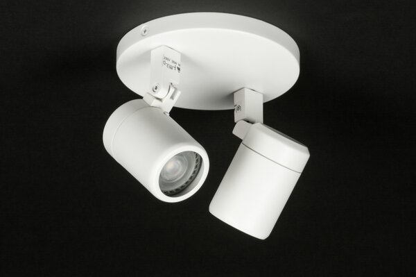 Stropní koupelnové designové svítidlo Spot White II (LMD)