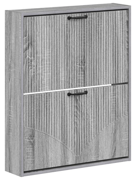 Nástěnná skříň na boty HOORN 71 x 17 x 86 cm Kompozitní dřevo