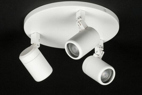 Stropní koupelnové designové svítidlo Spot White III (LMD)