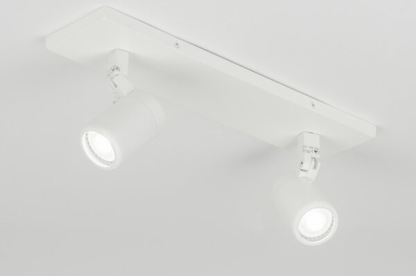 Stropní, nástěnné nebo koupelnové designové svítidlo Spot White II Line (LMD)