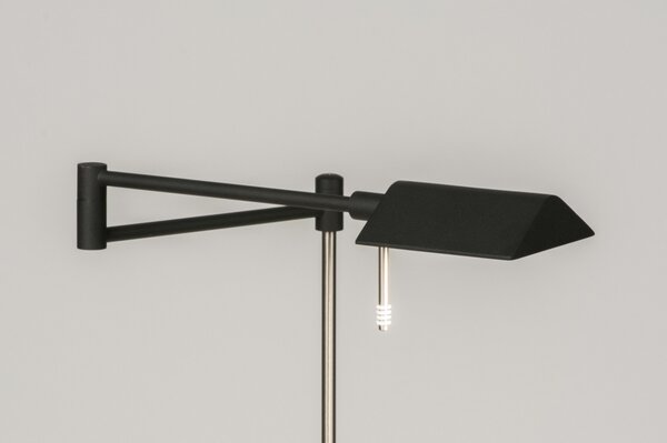 Stojací designová LED lampa se stmívačem Falco Black (LMD)
