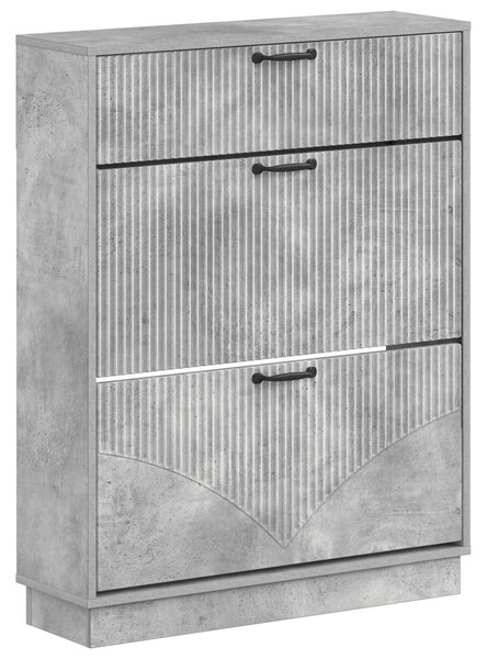 Skříň na obuv HOORN 78 x 24 x 100 cm Kompozitní dřevo