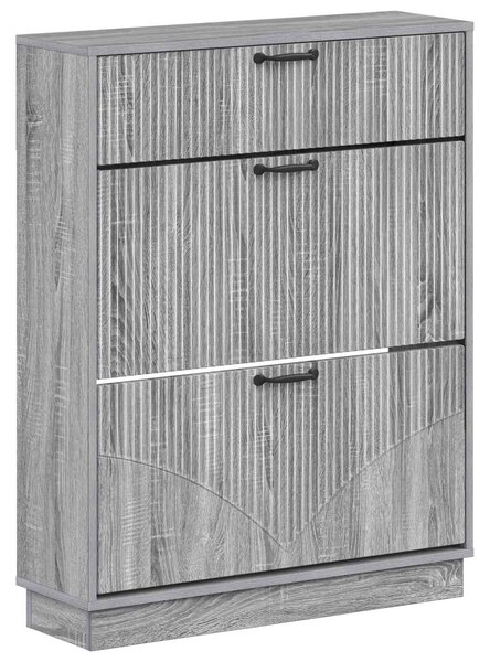 Skříň na obuv HOORN 78 x 24 x 100 cm Kompozitní dřevo
