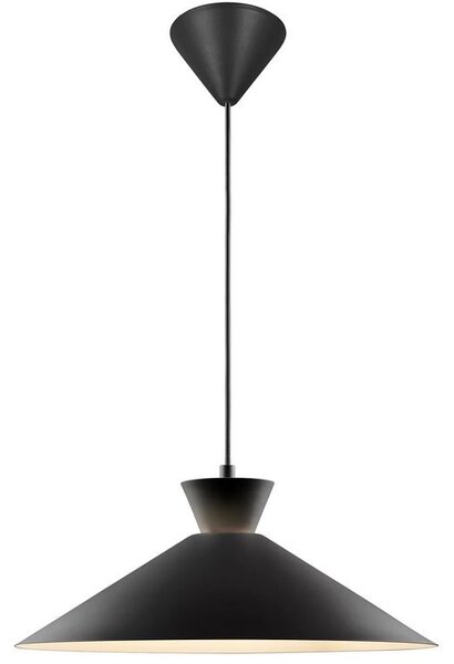 NORDLUX Závěsné osvětlení do kuchyně DIAL, 1xE27, 40W, 45cm, černé