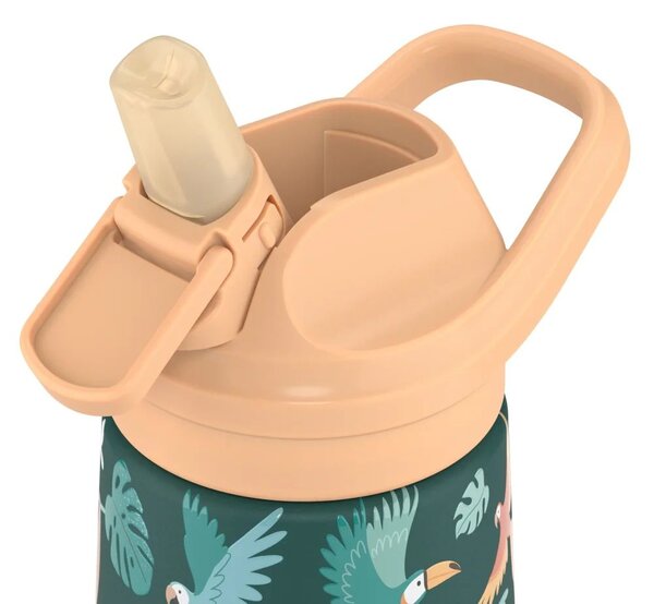 Dětská nerezová termoláhev COOL BOTTLES Kiddie Rainforest Refuge, 350 ml