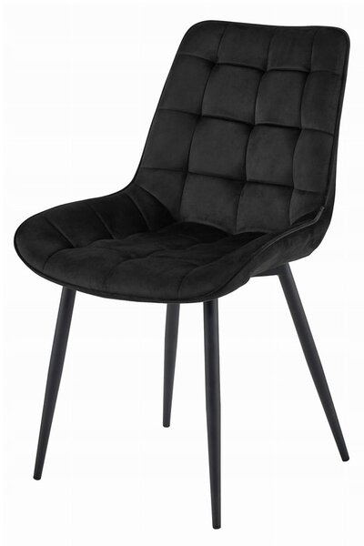 Elegantní jídelní židle BERA v černé barvě