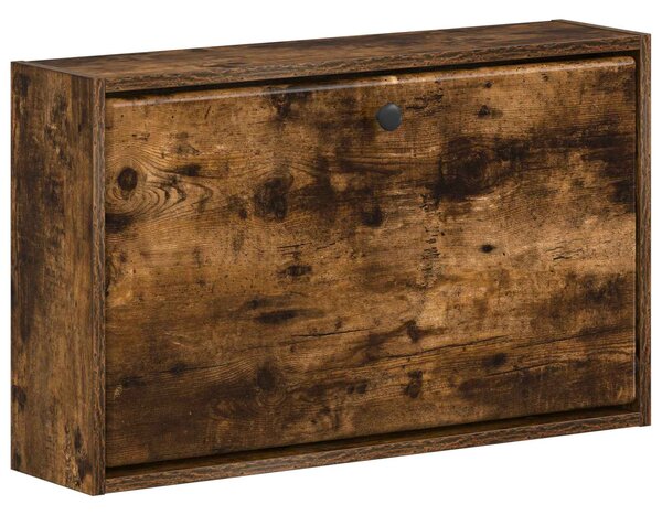Nástěnná skříň na boty BREDA 71 x 17 x 43 cm Kompozitní dřevo