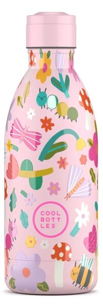 Dětská nerezová termoláhev COOL BOTTLES Kids Bug Life třívrstvá, 500 ml
