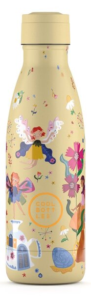 Dětská nerezová termoláhev COOL BOTTLES Kids Magical Fairies, 350 ml