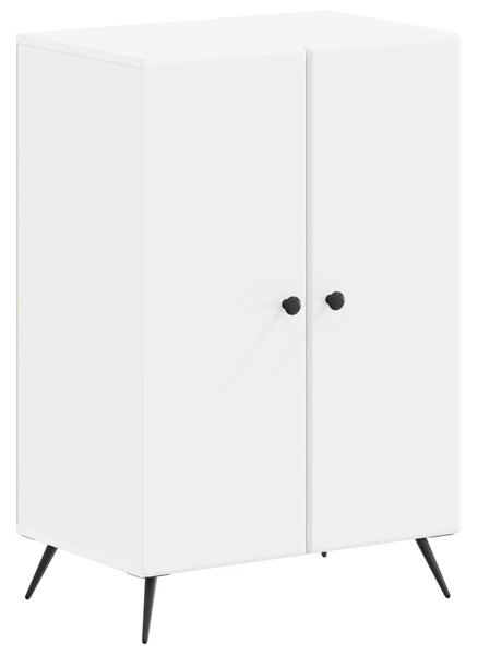 Skříň na obuv BREDA 59,5 x 39,5 x 90 cm Kompozitní dřevo Bílá