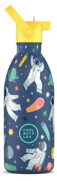 Dětská nerezová termoláhev COOL BOTTLES Kids Galactic Ride třívrstvá, 500 ml