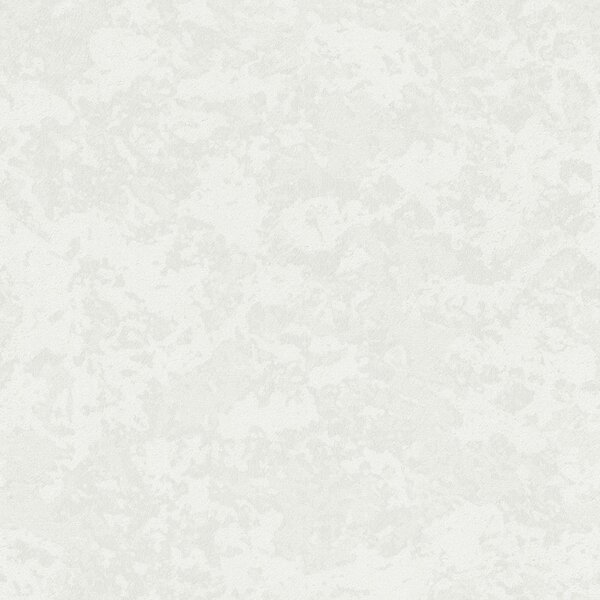 Bílá vliesová tapeta, imitace štukové omítky 45236 rozměry 0,53 x 10,05 m
