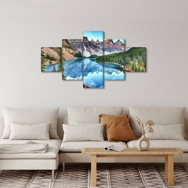 Obraz - Moraine lake (125x70 cm)