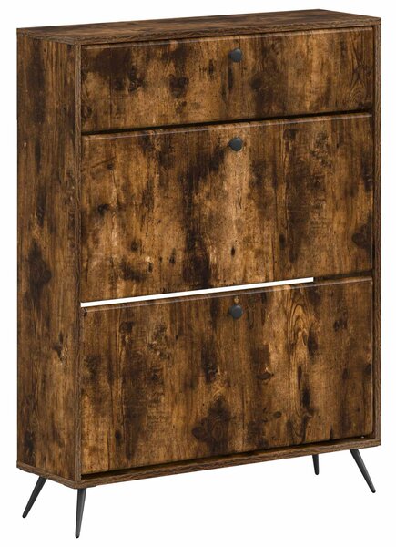 Skříň na obuv BREDA 78 x 24 x 103 cm Kompozitní dřevo