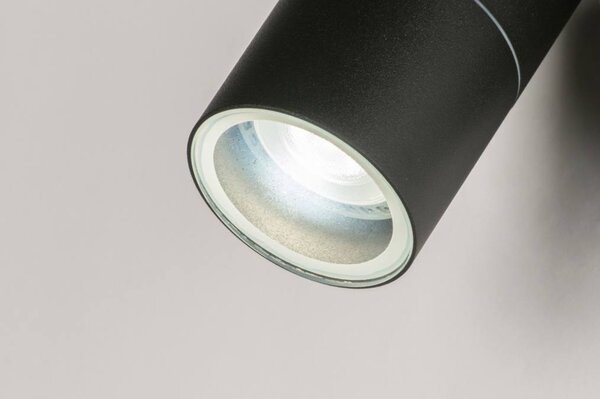 Nástěnné venkovní LED svítidlo Aterio Black Plus (LMD)