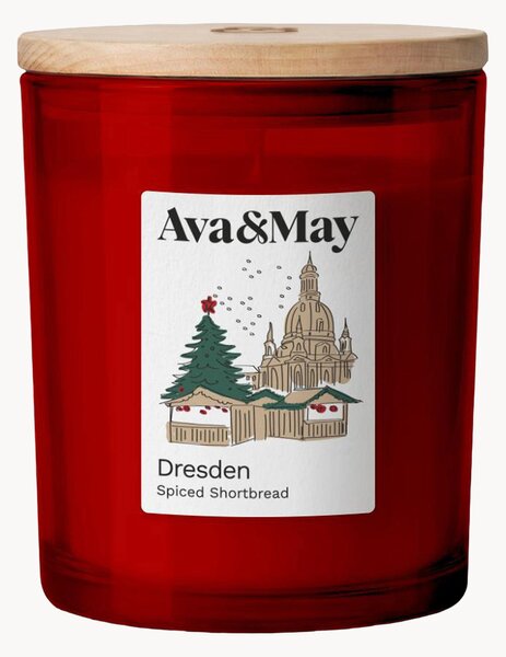 Vonná svíčka Dresden (vanilka, kardamom a mandle)
