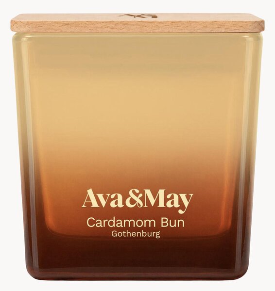 Velká vonná svíčka Cardamom Bun (kardamom, cukr a vanilka)