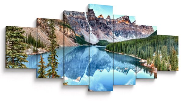 Obraz - Moraine lake (210x100 cm)