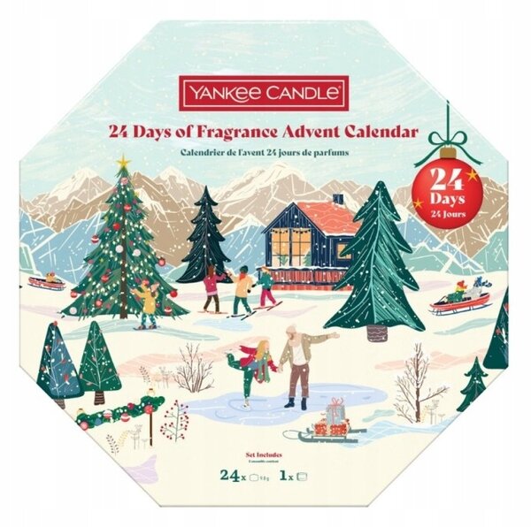 Yankee Candle Adventní kalendář čajových svíček Věnec