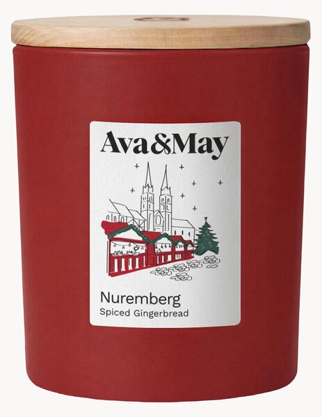 Vonná svíčka Nürnberg (hřebíček, zázvor a skořice)
