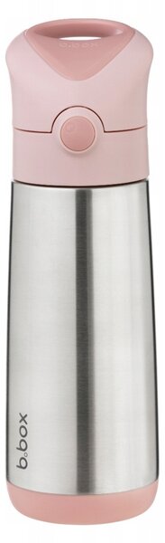 B.Box Termoska na pití s brčkem 500 ml blush crush