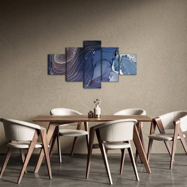 Obraz - Mramorovaný inkoust (125x70 cm)