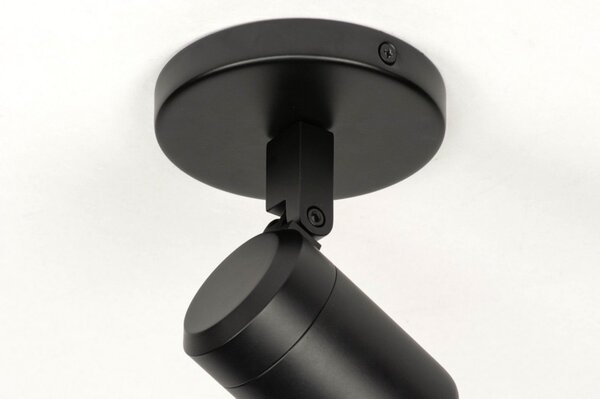 Stropní designové svítidlo do koupelny Genova Black I (LMD)
