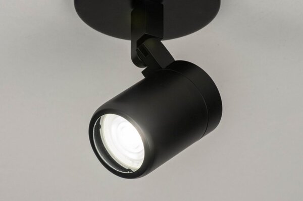 Stropní designové svítidlo do koupelny Genova Black I (LMD)