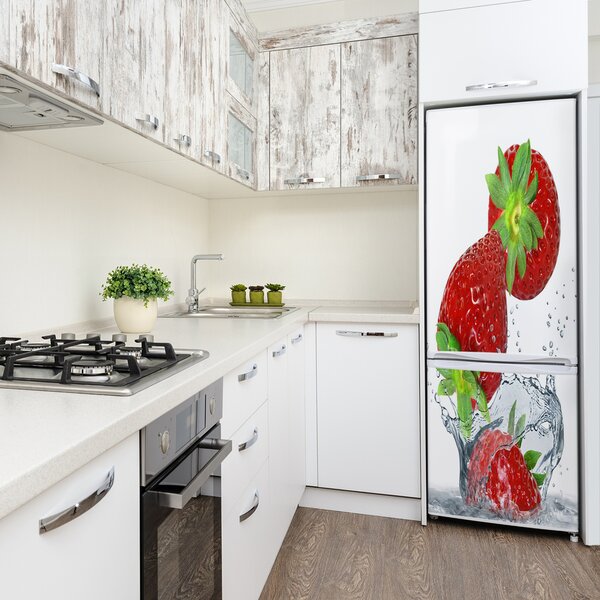 Nálepka na ledničku samolepící Jahody FridgeStick-70x190-f-85065698