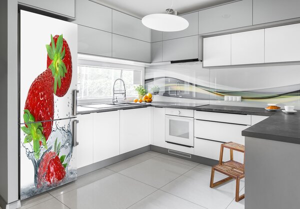 Nálepka na ledničku samolepící Jahody FridgeStick-70x190-f-85065698