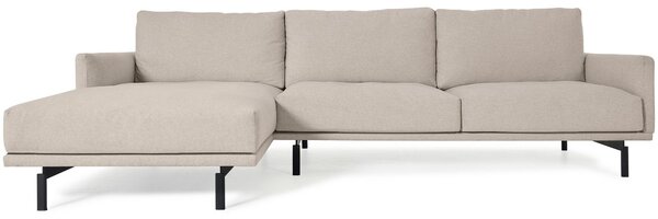 Kave Home Rohová pohovka Galene 254 cm, levá