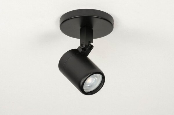 Stropní designové svítidlo do koupelny Genova Black I (LMD)