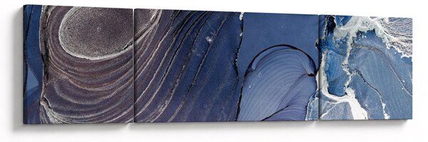 Obraz - Mramorovaný inkoust (170x50 cm)